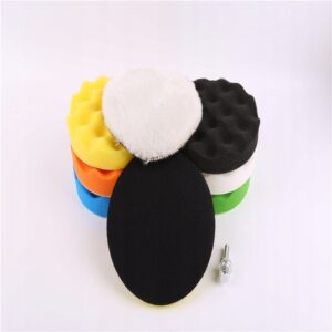 ZESTAW POLERSKI GĄBKI+DYSK! Rozmiar 12,5CM! XXL