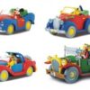 Auto Disney w skali 1:43 – Mickey, Scrooge, Donald, Goofy (1 szt.)