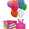 Butla z helem na 50 szt. balonów + balony
