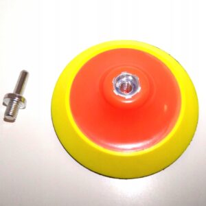 Dysk czepny 125 MM na rzep+adapter M10.wzmacniany