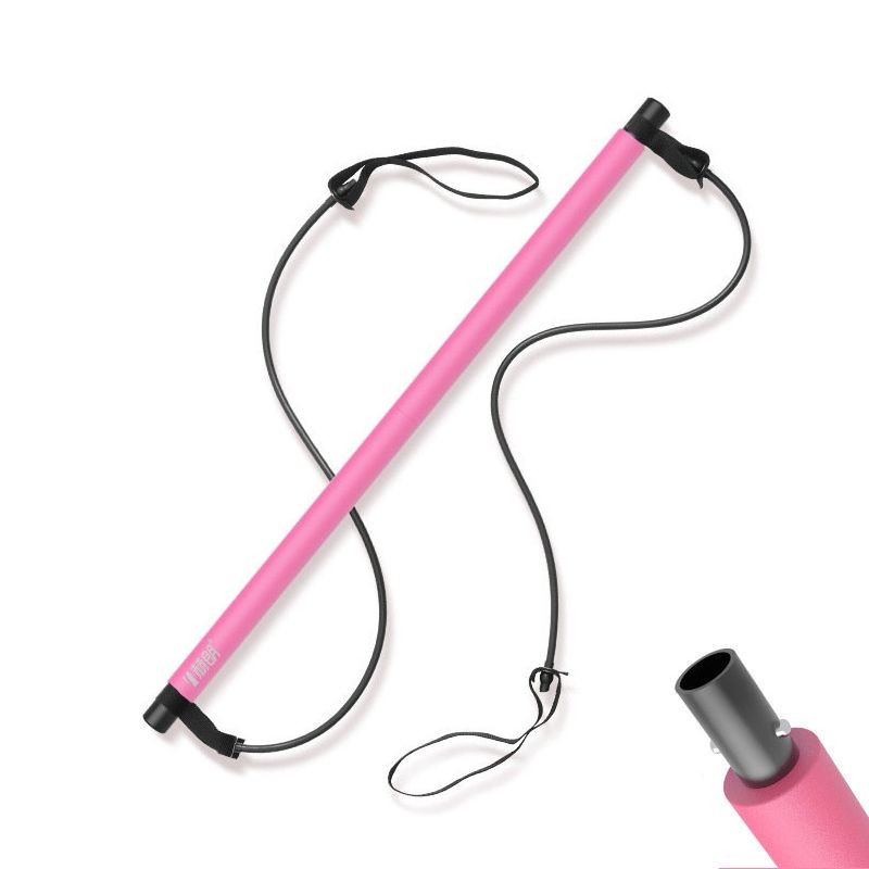 drazek-fitness-z-gumami-do-cwiczen-pilates-bar-rozowyb6b45d75e41d4425a58f300930bcd419