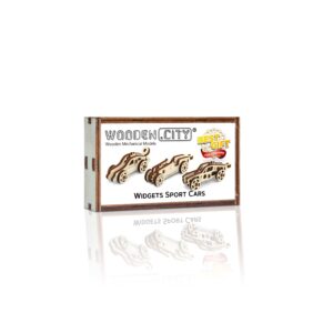 Drewniane Puzzle 3D – Samochody Sportowe