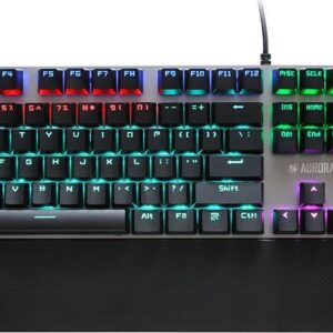 Klawiatura iBox Aurora K-3 USB QWERTY Srebrny