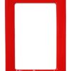 Magnetyczna ramka samoprzylepna rozm. 13.0x8.1cm - czerwona