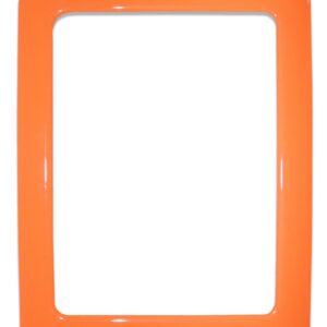 Magnetyczna ramka samoprzylepna rozm. 16.0x11.8cm - pomarańczowa