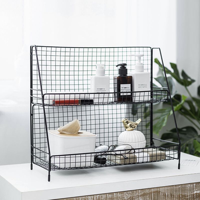 metalowa-dwupoziomowa-stojaca-polka-styl-loft-czarny4ebde7647d8347c684f3971280110768