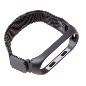 Pasek opaska Xiaomi Mi Band 3/ Xiaomi Mi Band 4 Magnes - czarny