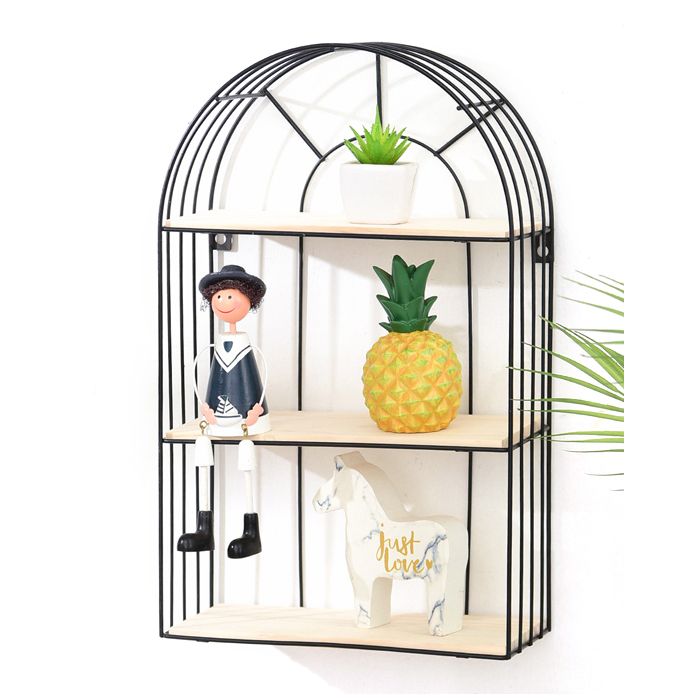 polka-scienna-czarna-dekoracyjna-styl-loft-wys-45-cm27931d2f18444fb7ae2e91e46e5692c0