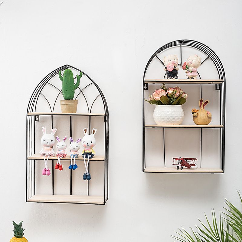 polka-scienna-czarna-dekoracyjna-styl-loft-wys-45-cm4f7135cf1dbf4cbc9df4d1c18ed15492