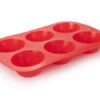 Silikonowa forma na muffiny 6d 27,5*18 cm, RED Culinaria
