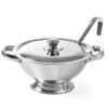 Waza na zupę z pokrywką i chochelką ze stali nierdzewnej 2.7L - Hendi 434208